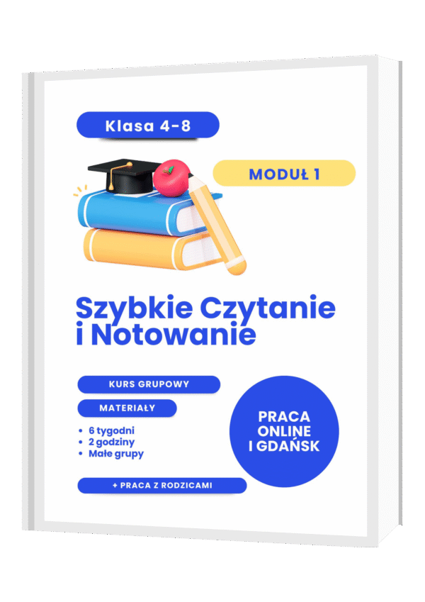 Kurs Szybkie Czytanie i Notowanie Moduł 1 grupowy
