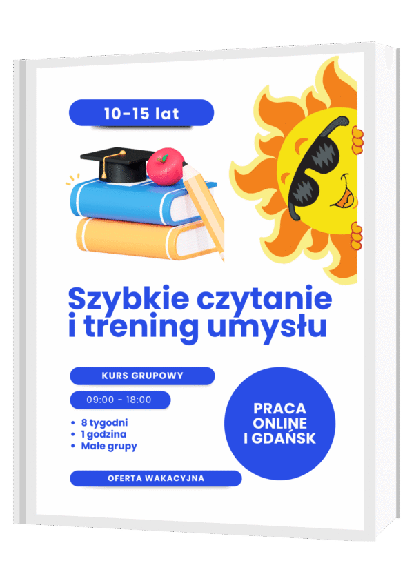 Kurs Szybkie Czytanie i Trening Umysłu - Wakacje